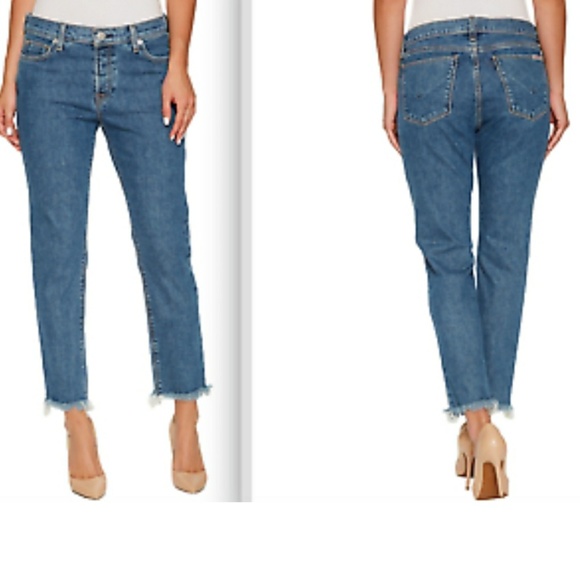 hudson luxe crop riley